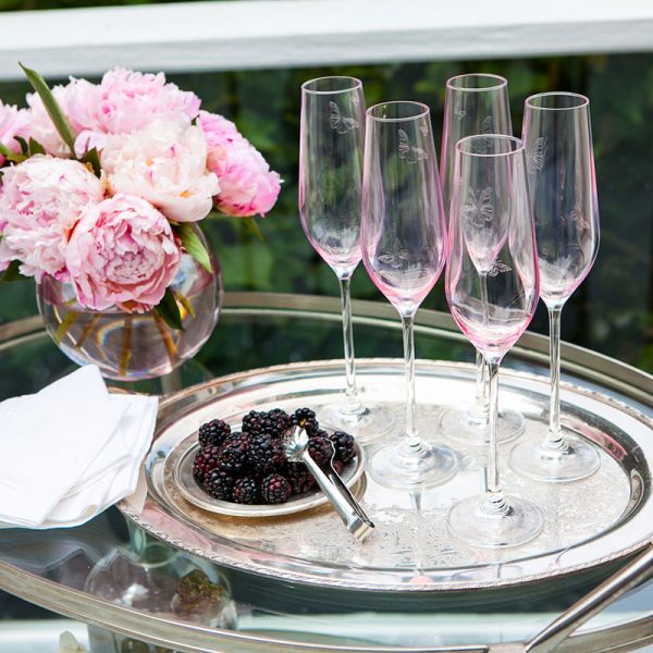 Miranda Kerr for Royal Albert - Glass Champagne Flutes