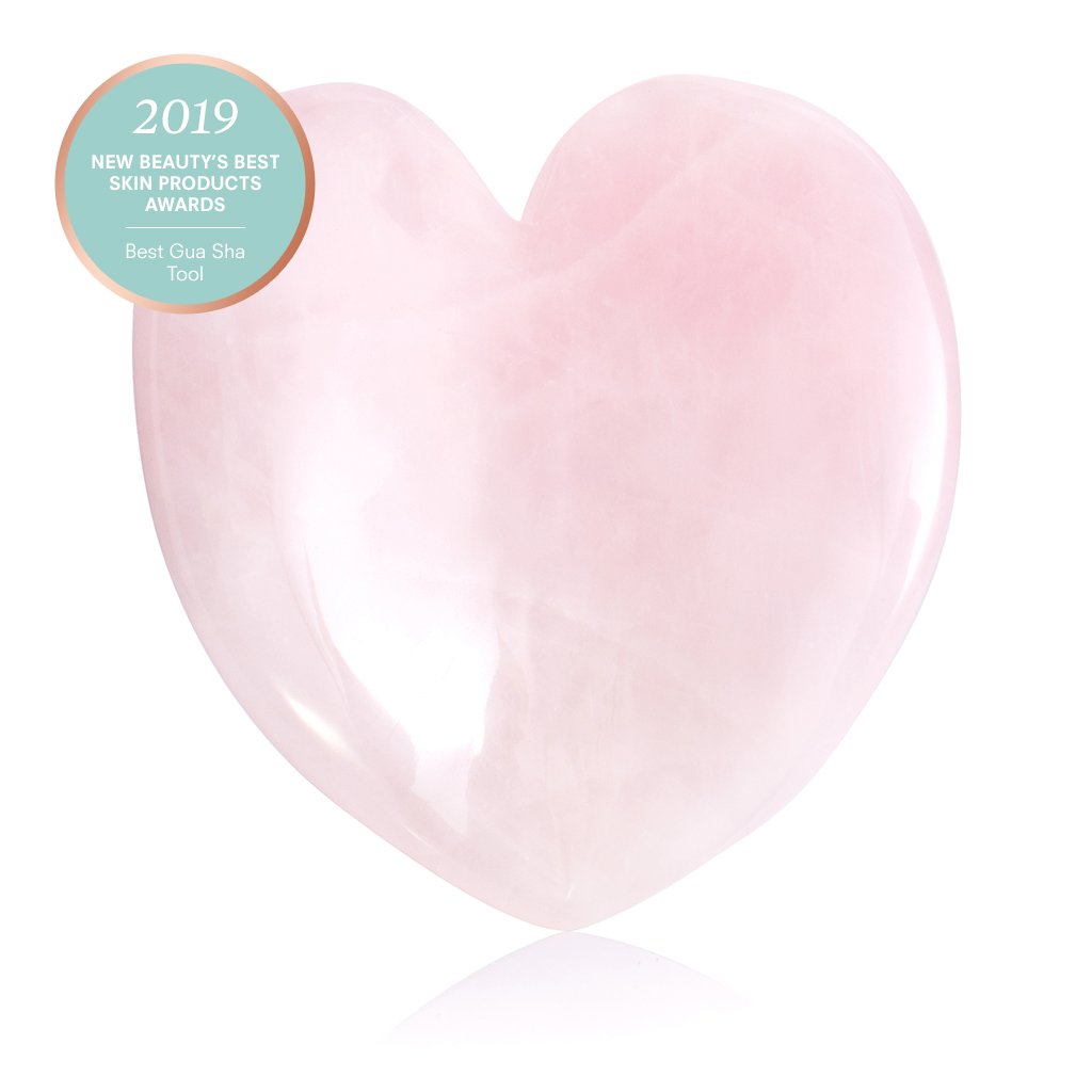 Rose Quartz Heart Facial Sculptor