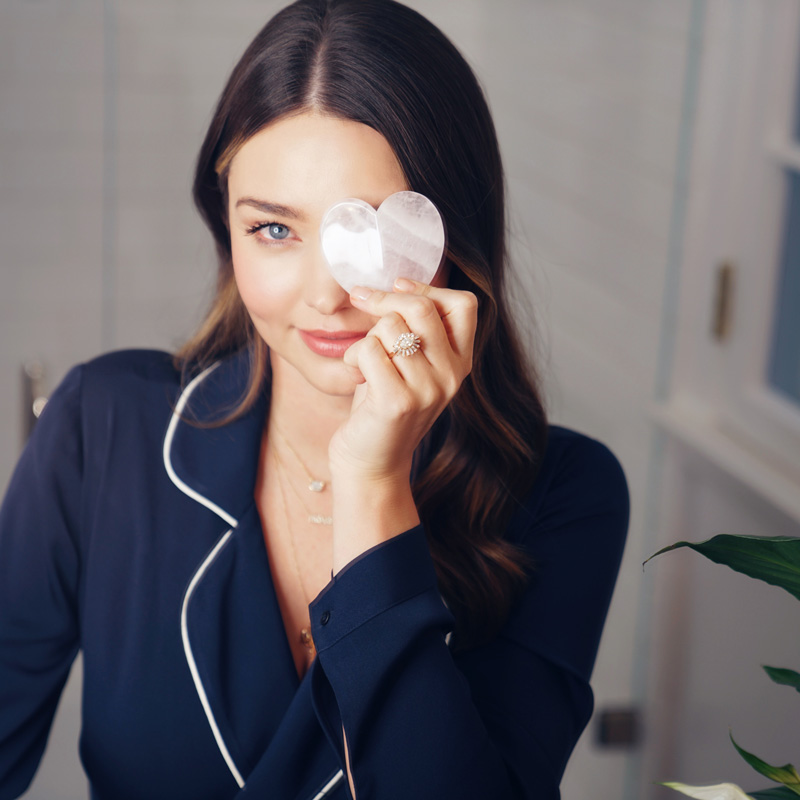Rose Quartz Heart Facial Sculptor