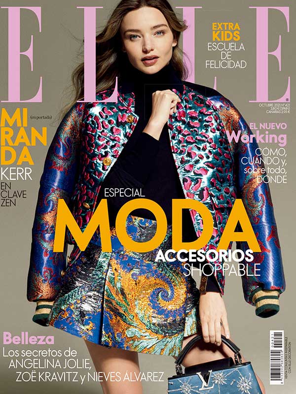 Miranda Kerr Cover of Elle Magazine
